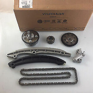 Zincir Seti Konumlandırıcılı  7 Parça Orjinal Polo Passat Golf5 Touran Tiguan 1.4 TSI 1.4 TFSI 03C198229B