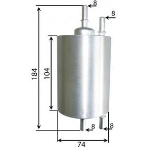 Yakıt Filtresi 8E0201511G Audi A4 2000/2009