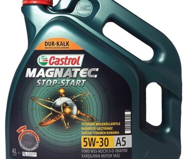 Castrol Magnatec 5W30 -C2-START STOP – Dizel Benzinli Araçlar için Motor Yağı 4 LİTRE