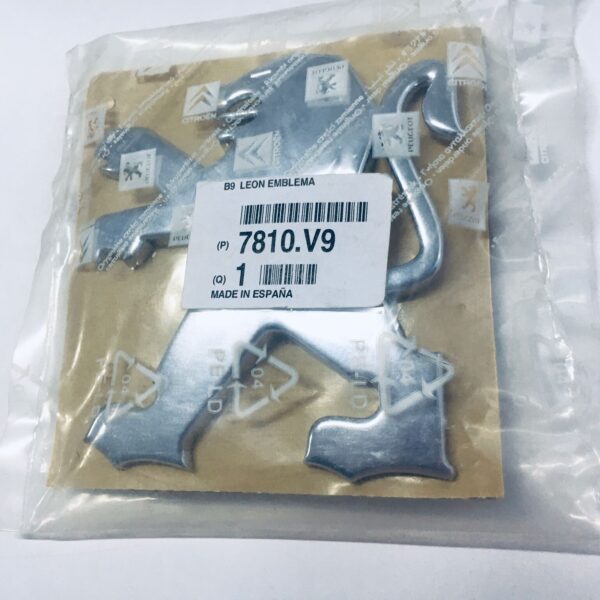 Bagaj Kapak Amblemi 7810.V9 Peugeot Partner