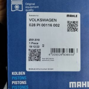 MAHLE Piston Sekman 81.50 MM 03L107065AG Crafter-Amarok-Caddy4-A3-A4-A6