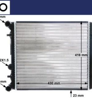 Su Radyatörü 1J0121253AM Golf4-Bora-A3-Octavia-Leon-Toledo